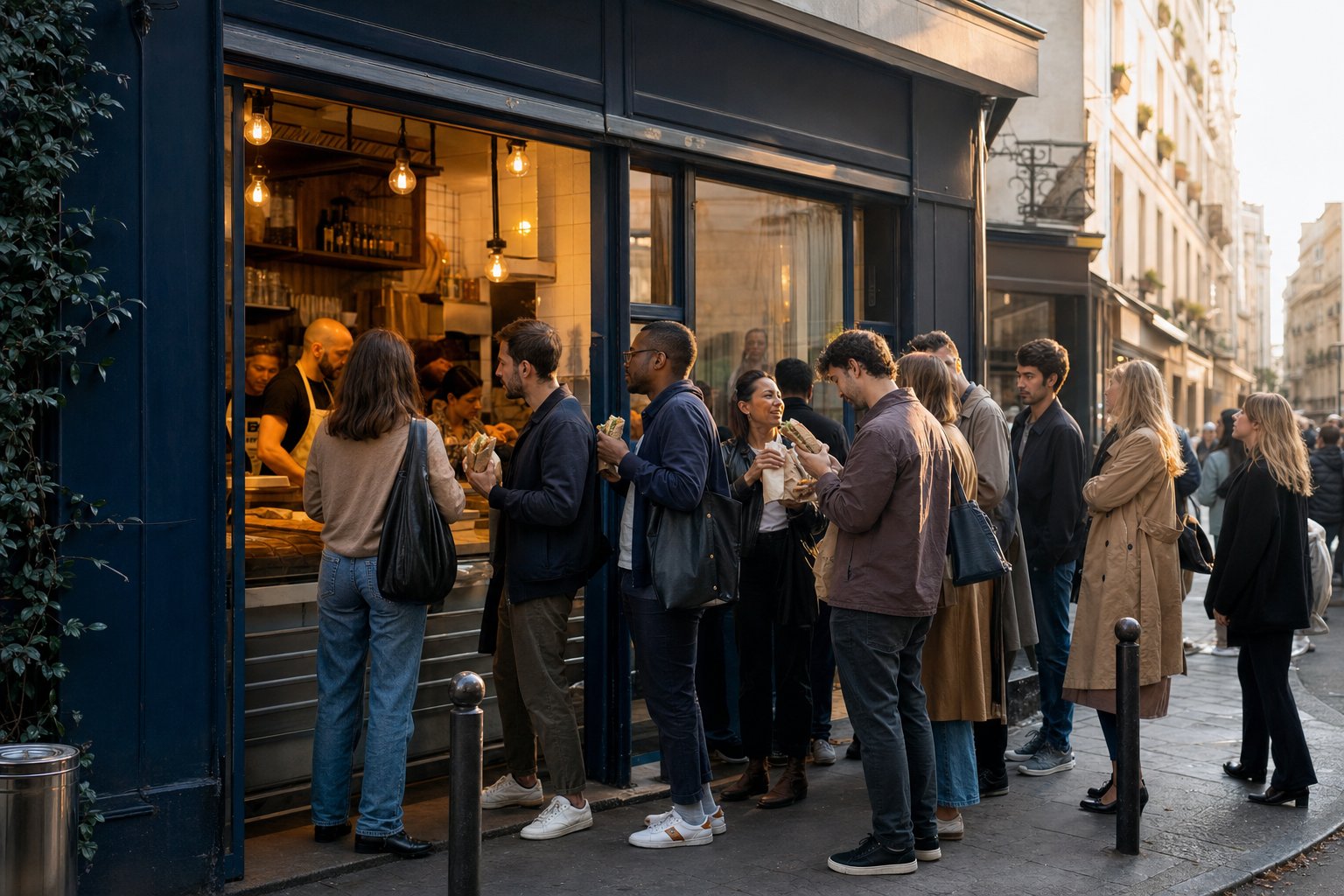 All'Antico Vinaio Paris: la schiacciata a pris confiance