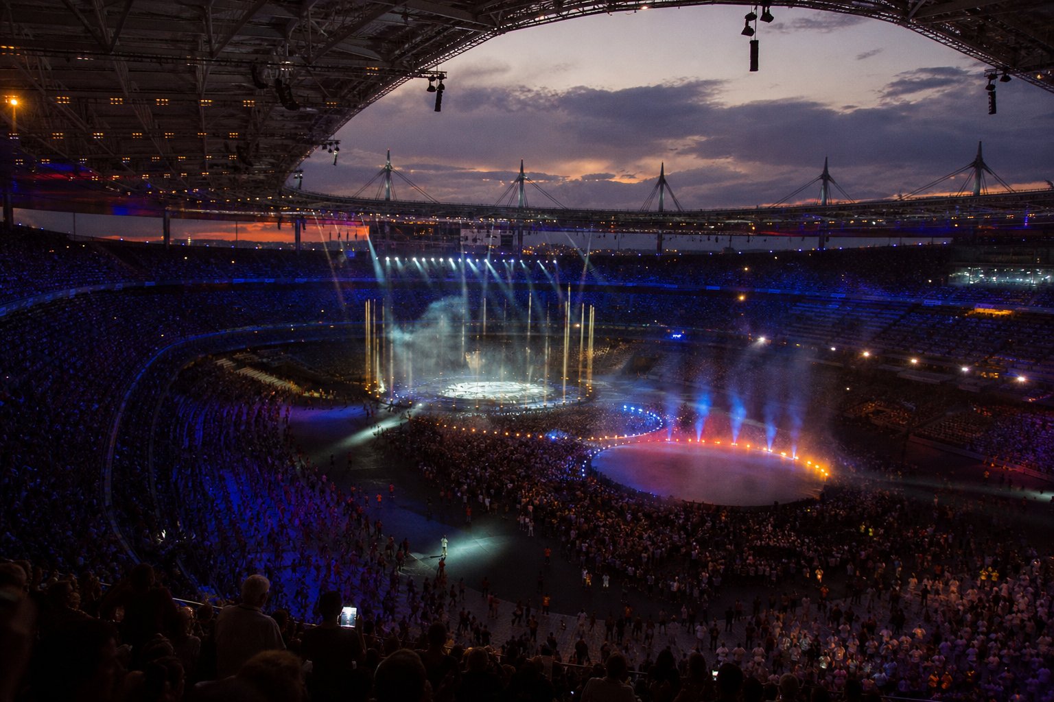 Paris 2024 : le stade en fete