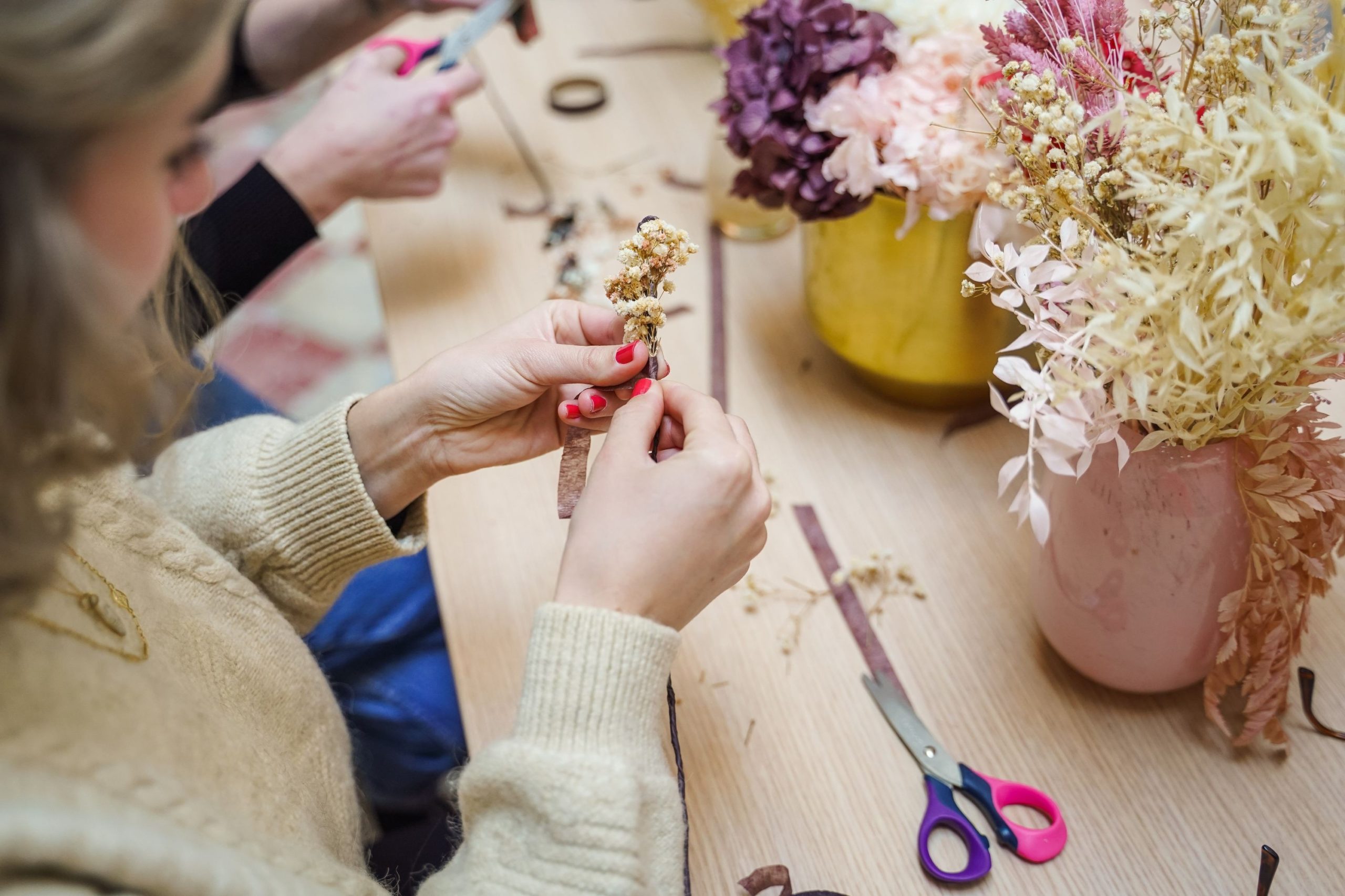 Fête des Mères 2024 : Atelier couronnes de fleurs au Molitor