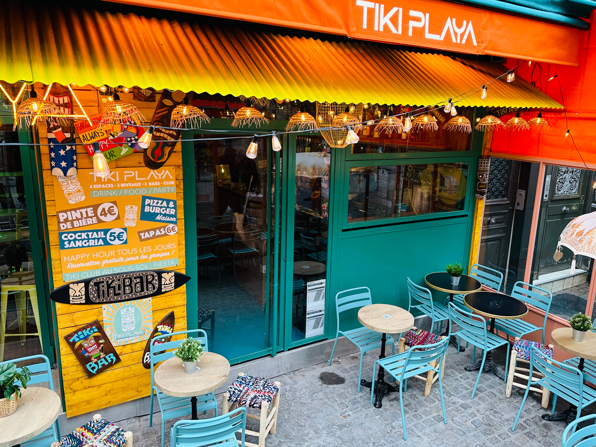 Échappatoire urbaine: le culte de Tiki Playa