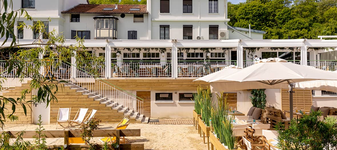 Maison Louveciennes : Le beach club inattendu