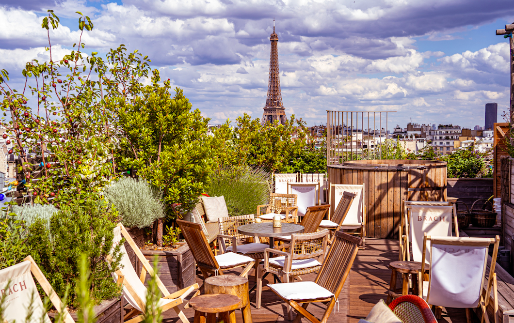 Le rooftop du Brach : l’oasis parisienne qui te fait toucher les étoiles