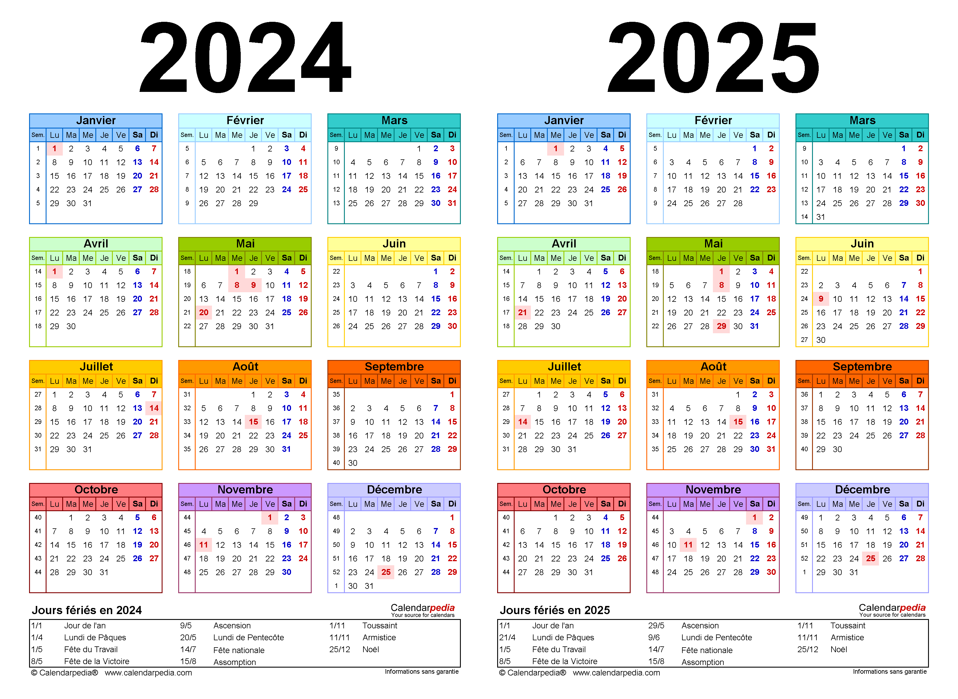 Jours Fériés 2024-2025 : Dates Clés et Astuces pour Maximiser Vos Week-Ends