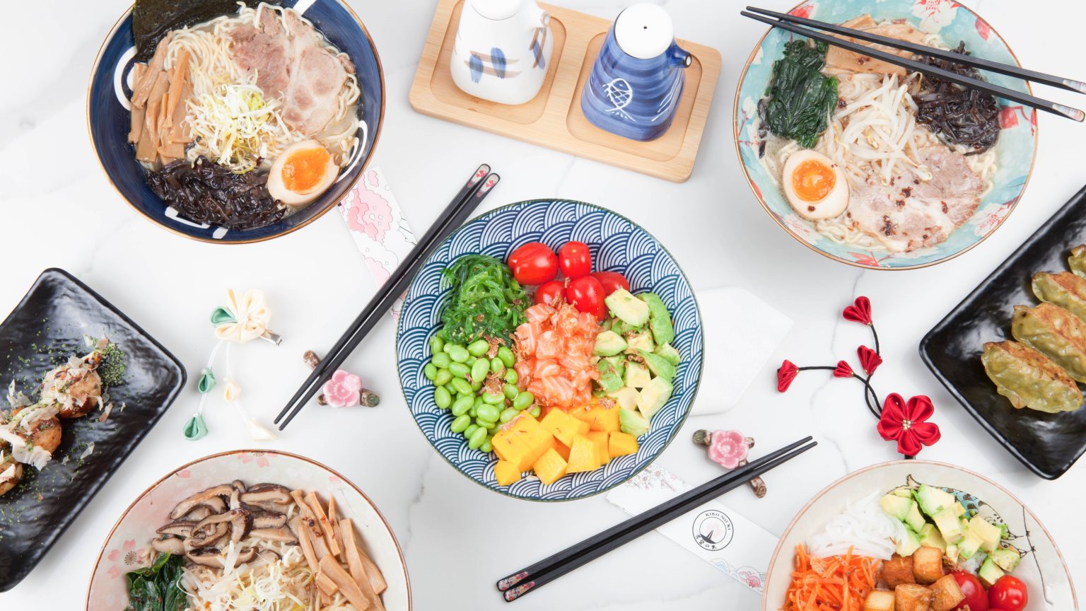 Kibo No Ki : Le restaurant japonais à Paris qui mixe ramen, poké bowls et essayage de kimonos