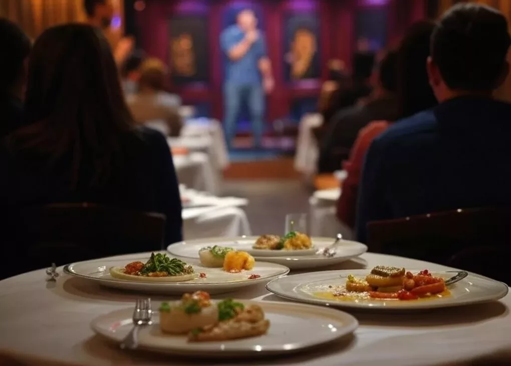 Comedy clubs et leur restauration haut de gamme à Paris