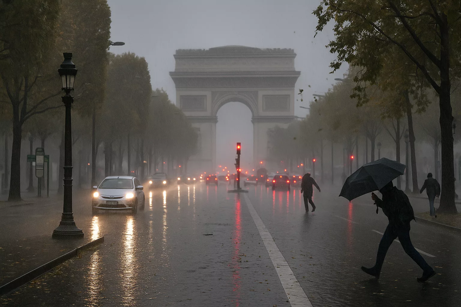 Tempête à Paris : rafales, fermetures et ville sous tension