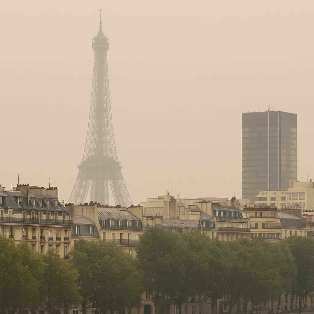 Quand la pollution glisse sous les projecteurs à Paris