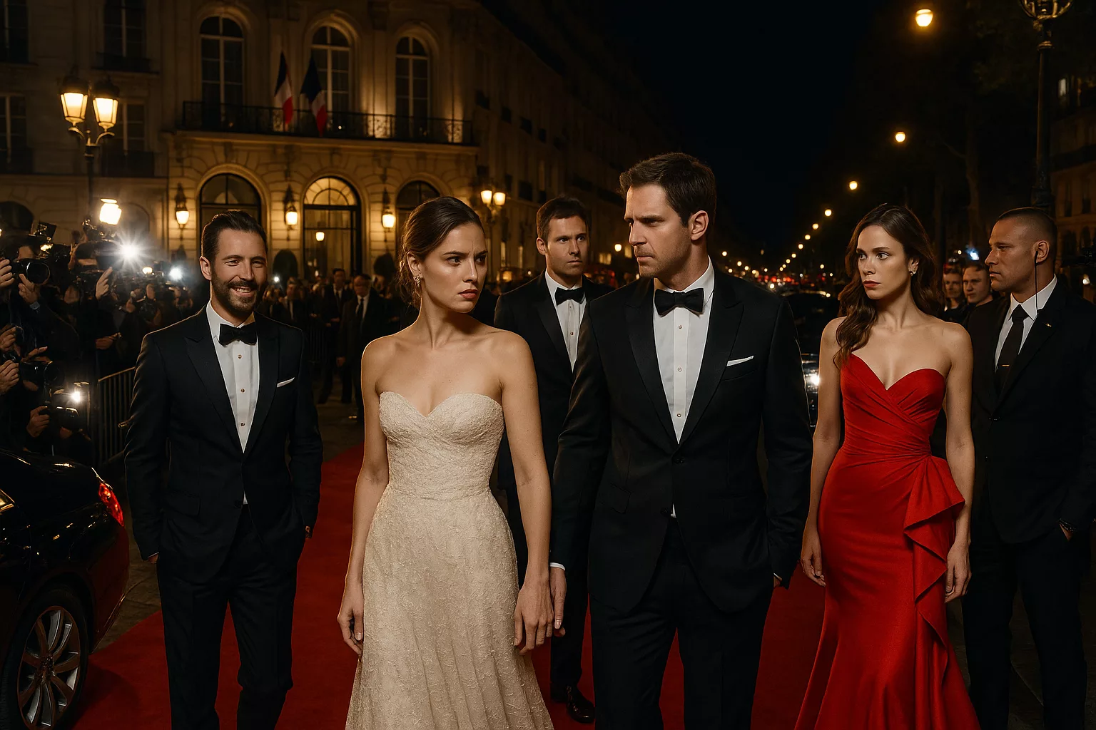 Paris sous tension : le côté sombre du glamour des stars