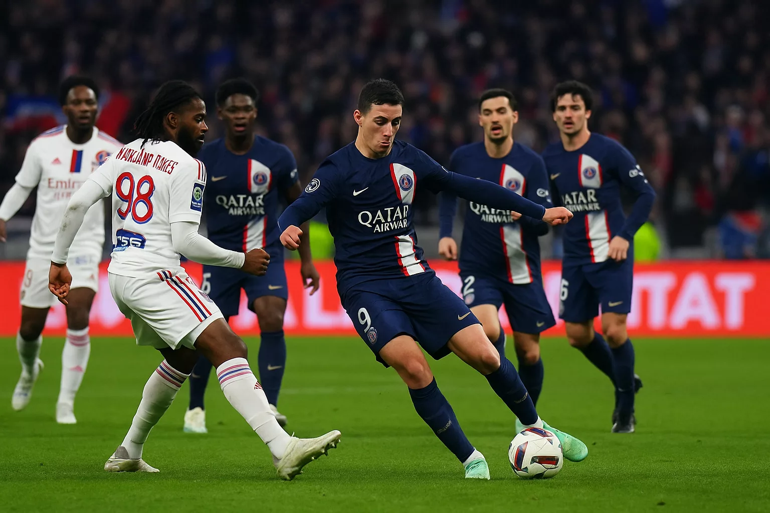 Retour sur OL – PSG : Paris s’impose 3-2 à Lyon