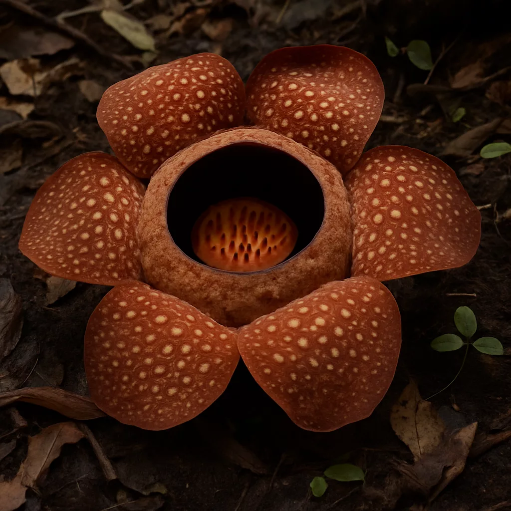 La star maudite de la jungle : la Rafflesia hasseltii