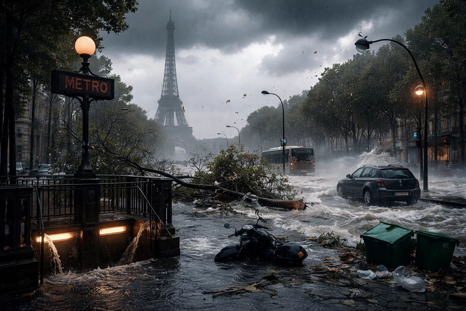 Bombe météorologique : quand Paris se retrouve sous pression atmosphérique