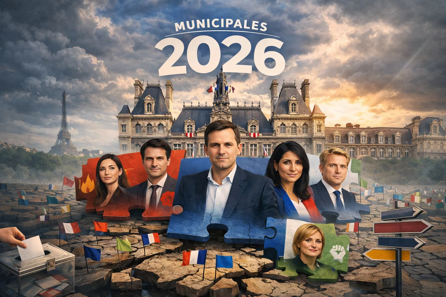 Municipales à Paris 2026 : une bataille inédite pour l’Hôtel de Ville, entre fragmentation politique et recomposition des équilibres