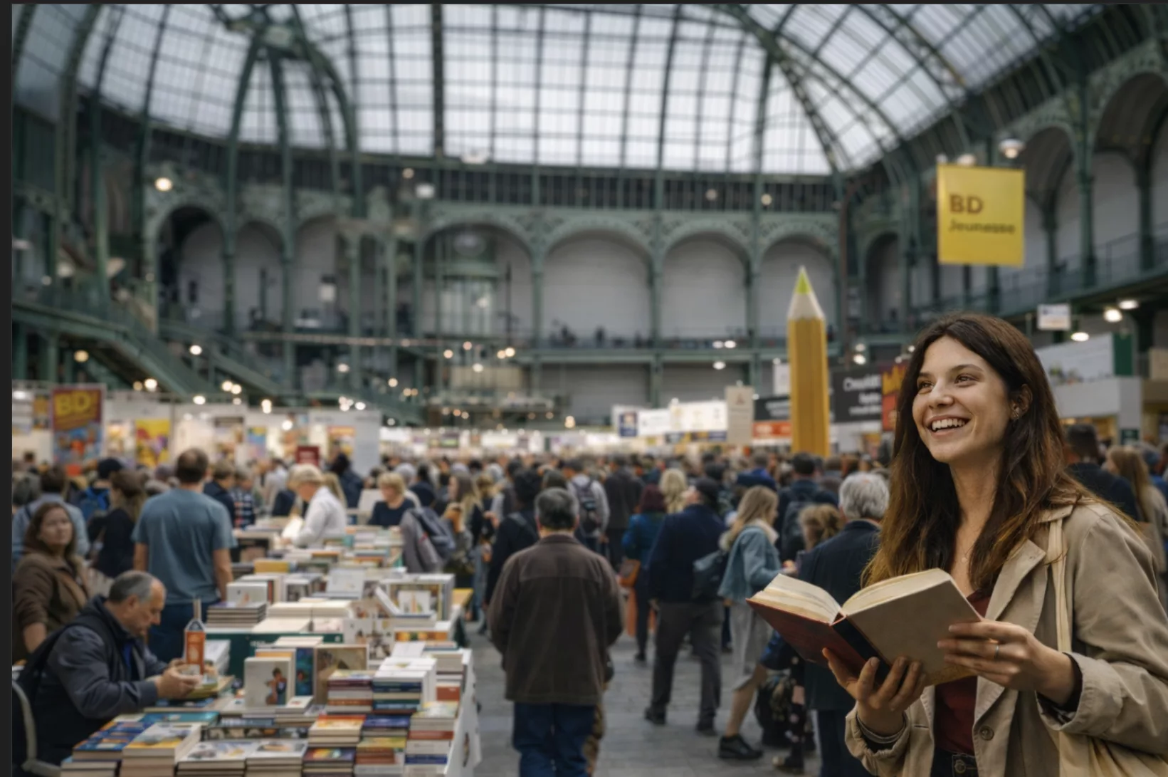 Le livre revient faire son show à Paris, et franchement il était temps