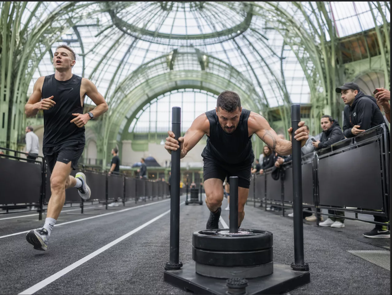 Au Grand Palais, HYROX transforme enfin le fitness en vrai spectacle parisien